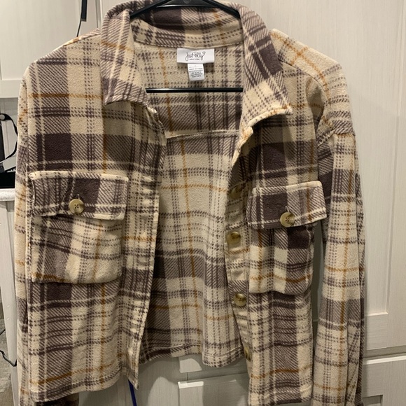 Cropped fleece flannel size S - Picture 1 of 1